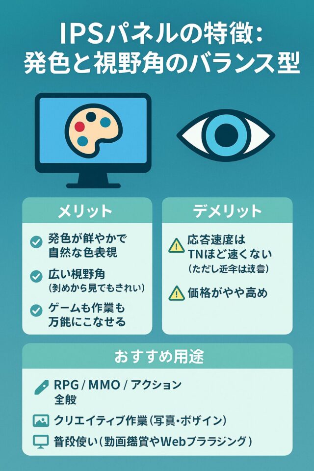 IPSパネルの特徴